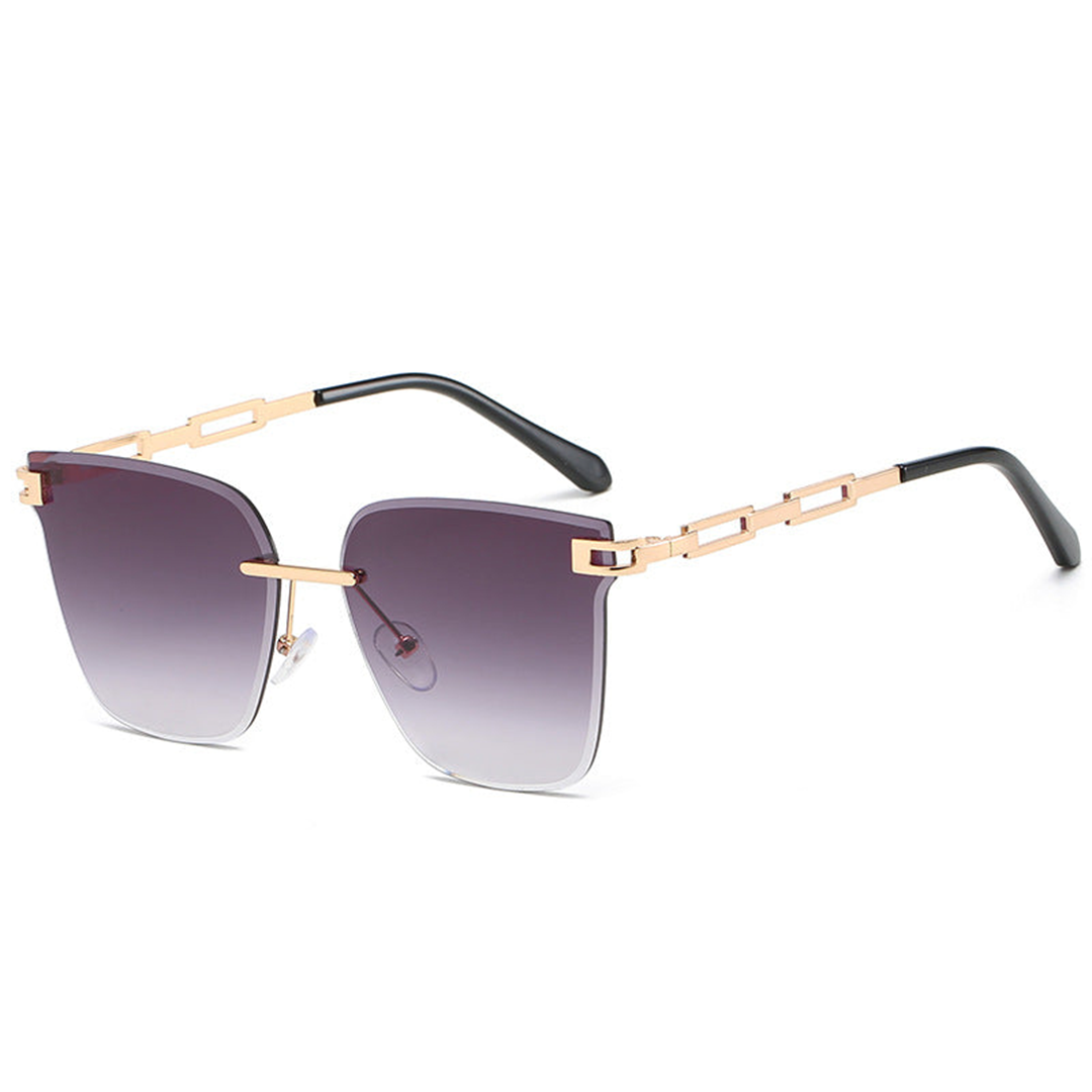 Aurora gold gradient sunglasses by Purebeloo - 4