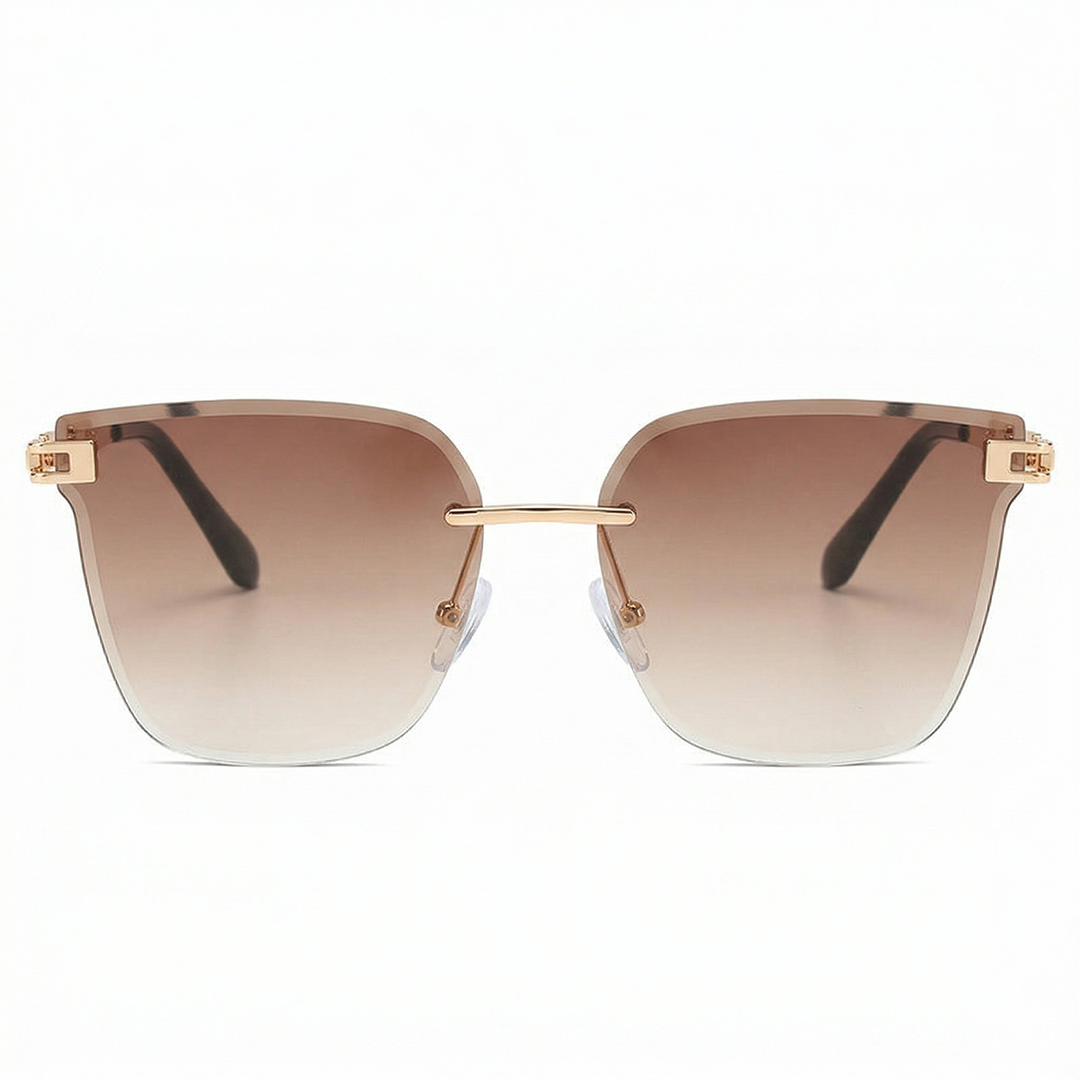 Aurora gold gradient sunglasses by Purebeloo - 5
