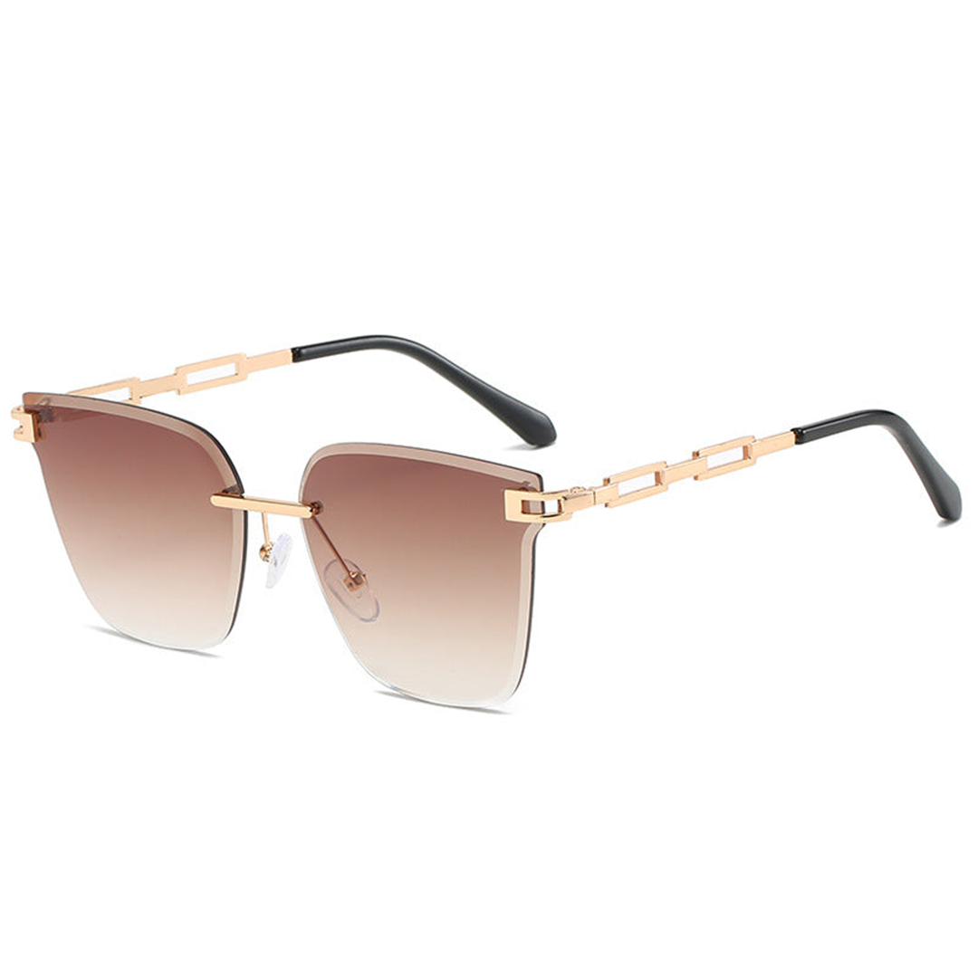 Aurora gold gradient sunglasses by Purebeloo - 6